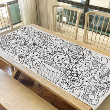 Giant Easter Coloring Banner